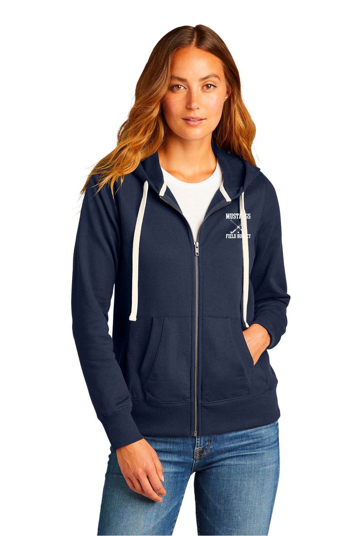 Women's Re-Fleece Full-Zip Hoodie -Navy – SDA Spiritwear